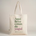 Aquí llevo cosas de yogui