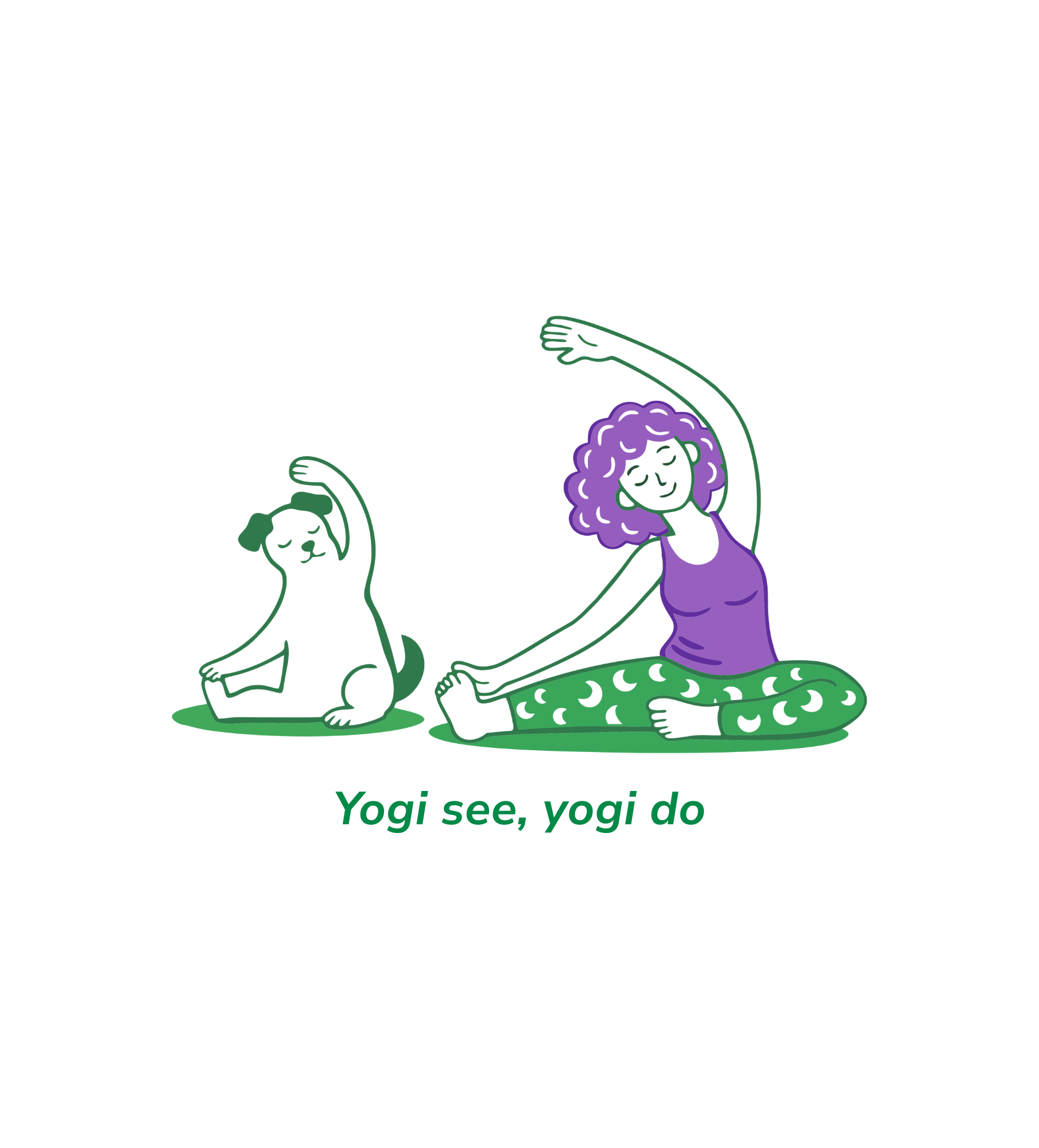 Yogi see, yogi do